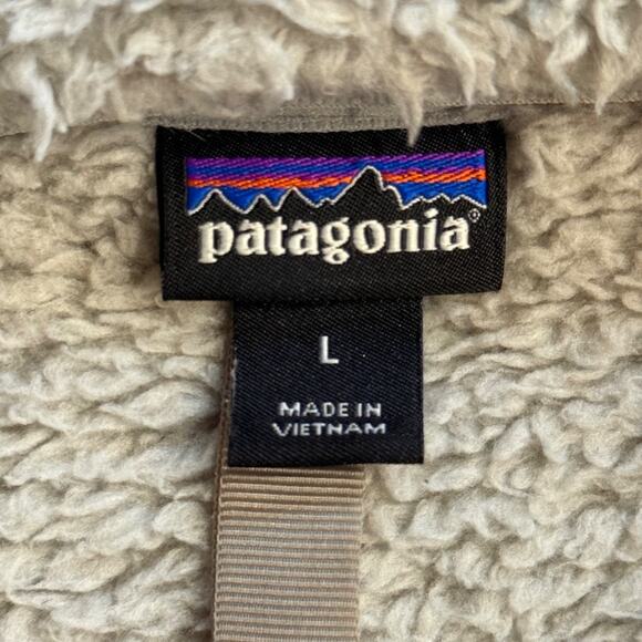 Patagonia Fleece Jacket Women's Sherpa LOS GATOS 1/4 Zip Gray Pullover Size L - Picture 2 of 6